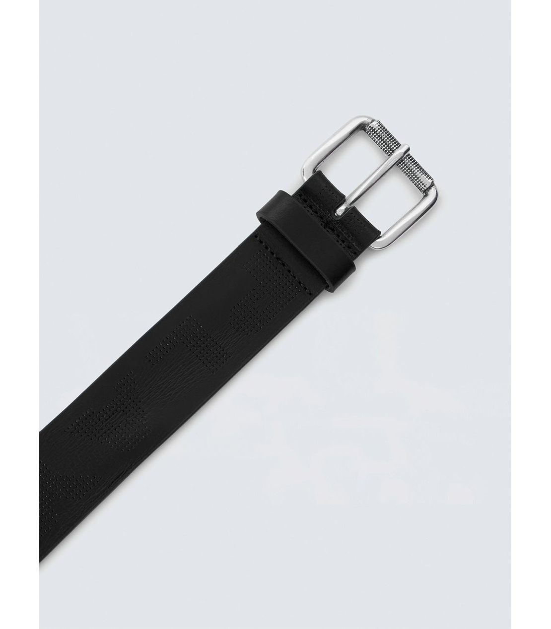 ロゴレザーベルト 詳細画像 ブラック 3